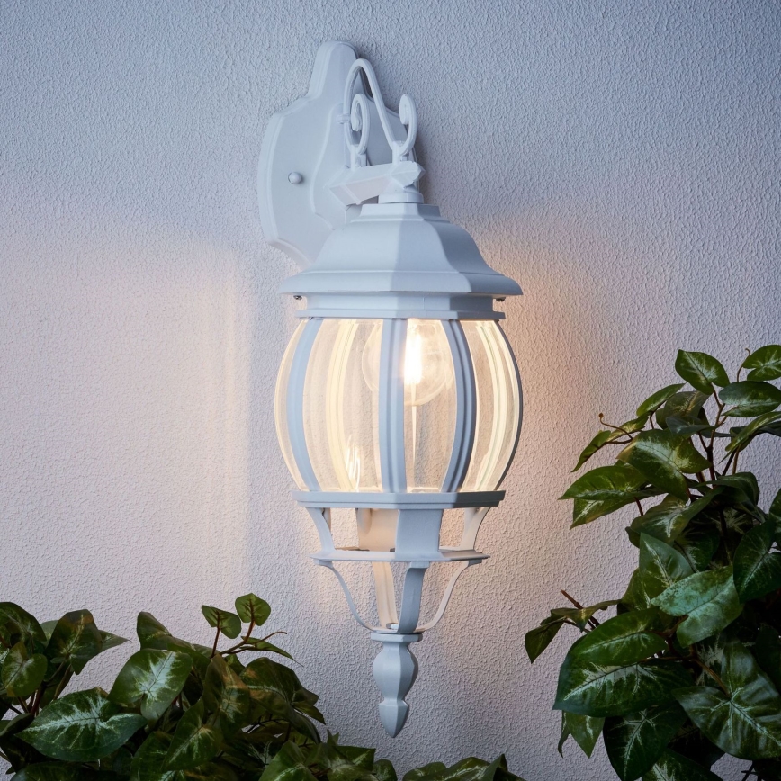 Brilliant - Outdoor-Wandleuchte ISTRIA 1xE27/60W/230V IP23 weiß