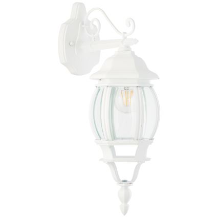 Brilliant - Outdoor-Wandleuchte ISTRIA 1xE27/60W/230V IP23 weiß