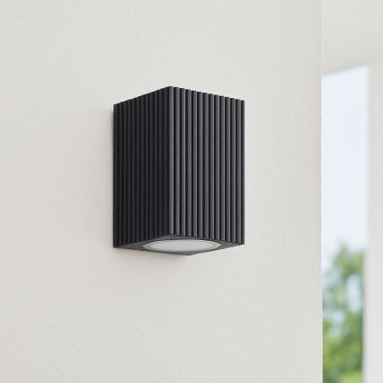 Brilliant - Outdoor-Wandleuchte JELANI 1xGU10/10W/230V IP44 schwarz