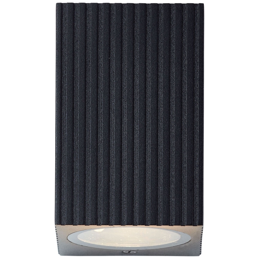 Brilliant - Outdoor-Wandleuchte JELANI 1xGU10/10W/230V IP44 schwarz