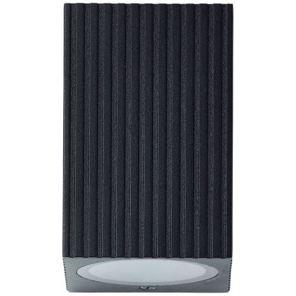 Brilliant - Outdoor-Wandleuchte JELANI 1xGU10/10W/230V IP44 schwarz