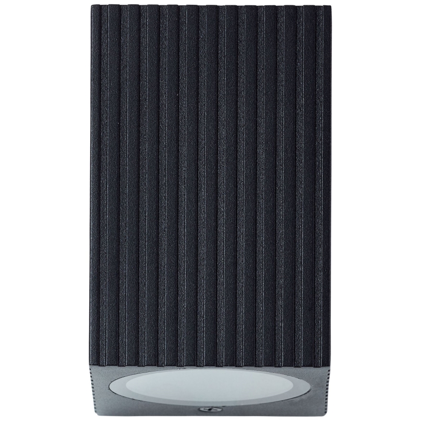 Brilliant - Outdoor-Wandleuchte JELANI 1xGU10/10W/230V IP44 schwarz