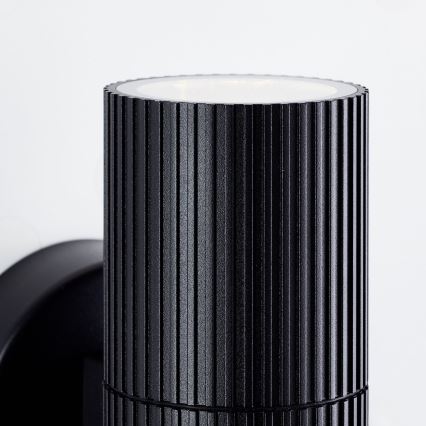 Brilliant - Outdoor-Wandleuchte KEOLA 2xGU10/10W/230V IP44 schwarz