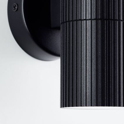 Brilliant - Outdoor-Wandleuchte KEOLA 2xGU10/10W/230V IP44 schwarz