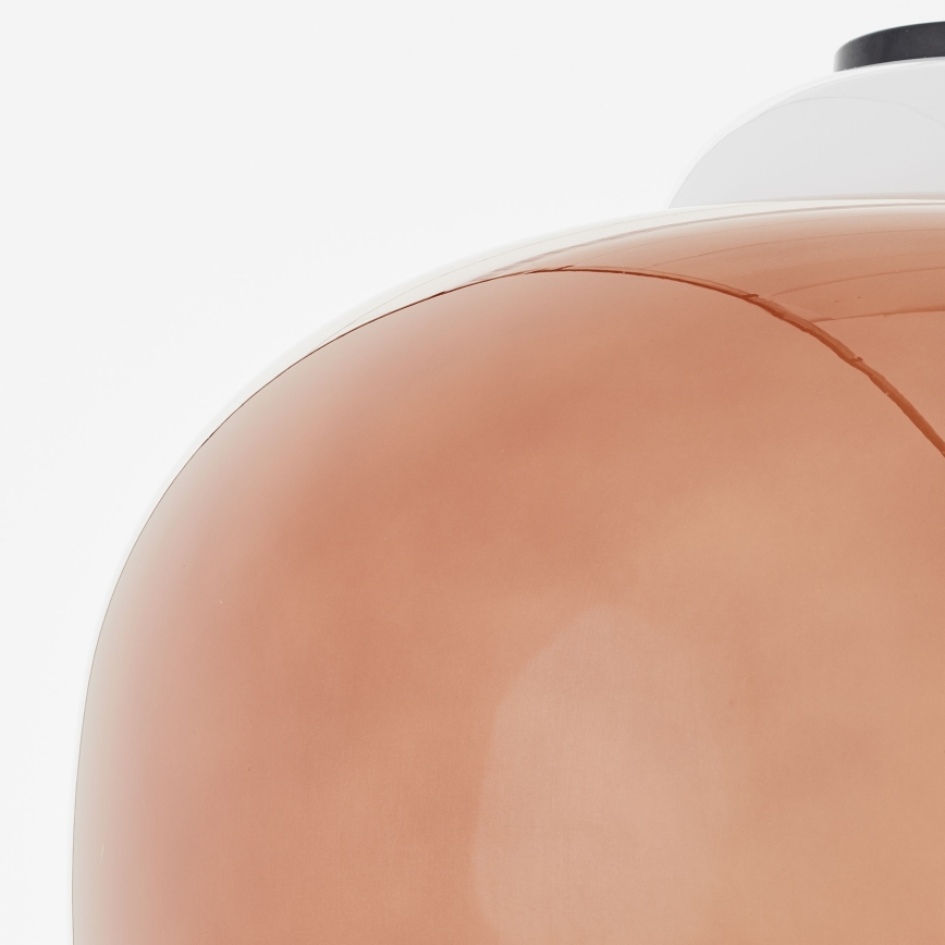 Brilliant - Pendelleuchte BLOP mit Kabelaufhängung 1xE27/60W/230V orange