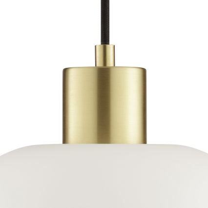 Brilliant - Pendelleuchte FANNY mit Kabel 1xE27/20W/230V Ø 22 cm Messing