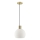 Brilliant - Pendelleuchte mit Kabel CONY 1xE27/20W/230V, Ø 25 cm, Messing