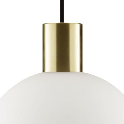 Brilliant - Pendelleuchte mit Kabel CONY 1xE27/20W/230V, Ø 25 cm, Messing
