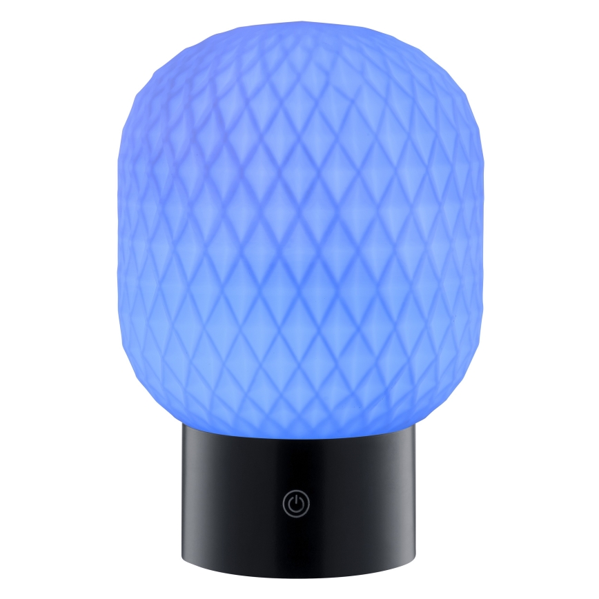 Brilliant - LED RGBW dimmbar wiederaufladbar Touch-Außen-Tischlampe SARASTRO LED/3W/5V 2700K 1800 mAh IP44 weiß