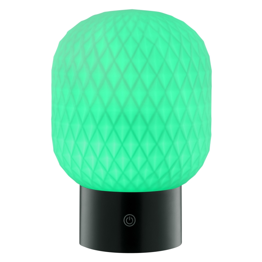 Brilliant - LED RGBW dimmbar wiederaufladbar Touch-Außen-Tischlampe SARASTRO LED/3W/5V 2700K 1800 mAh IP44 weiß