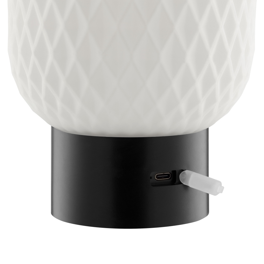 Brilliant - LED RGBW dimmbar wiederaufladbar Touch-Außen-Tischlampe SARASTRO LED/3W/5V 2700K 1800 mAh IP44 weiß