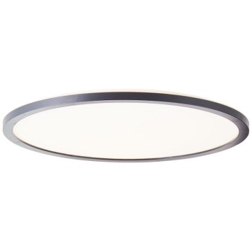 Brilliant - SORELL dimmbare LED-Deckenleuchte LED/24W/230V 3000-6500K Ø 42 cm schwarz + Fernbedienung