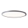 Brilliant - SORELL dimmbare LED-Deckenleuchte LED/24W/230V 3000-6500K Ø 42 cm schwarz + Fernbedienung