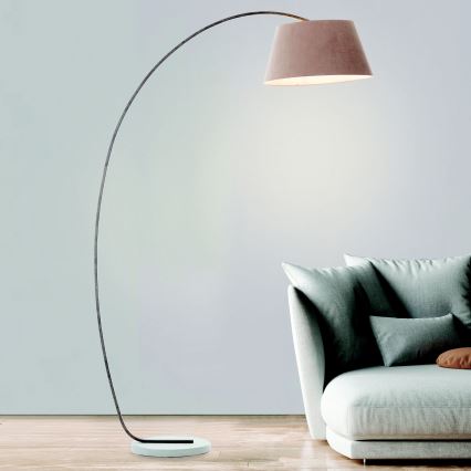 Brilliant - Stehleuchte BROK 1xE27/60W/230V taupe