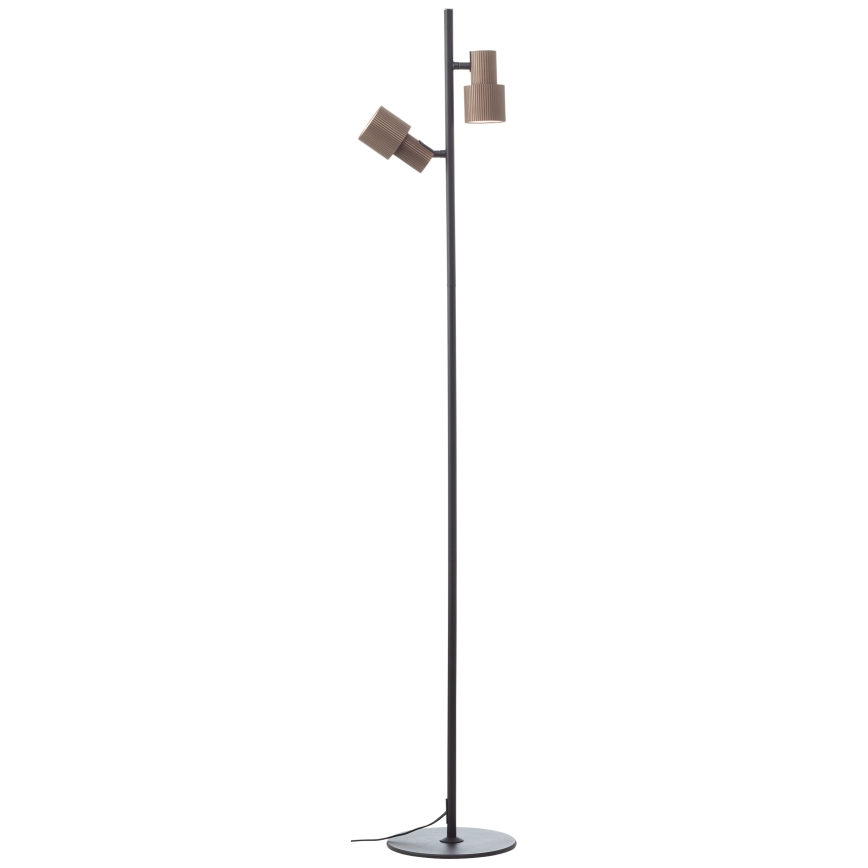 Brilliant - Stehleuchte CADIZ 2xGU10/10W/230V bronzen