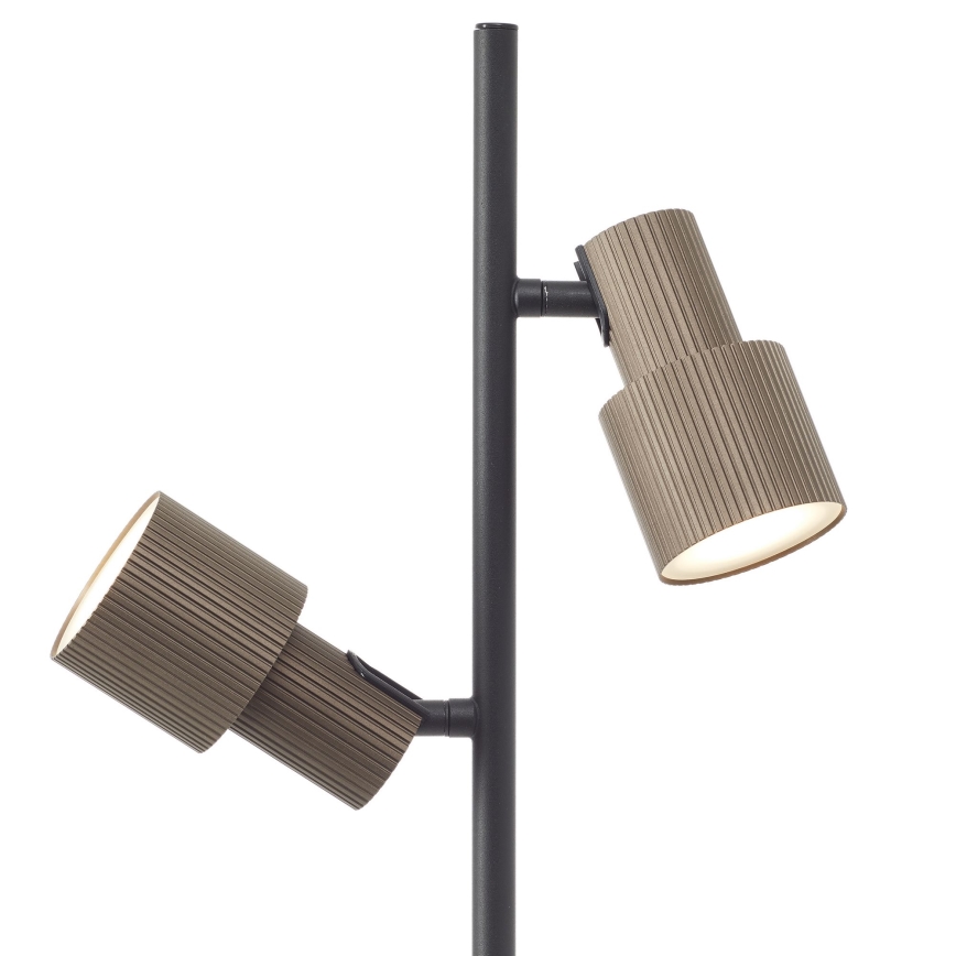 Brilliant - Stehleuchte CADIZ 2xGU10/10W/230V bronzen