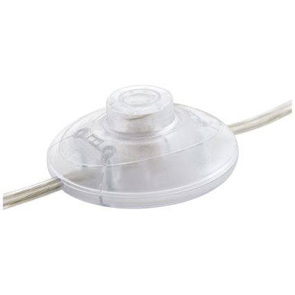 Brilliant - Stehleuchte CLARIE 1xE27/60W/230V mattchrom/weiß