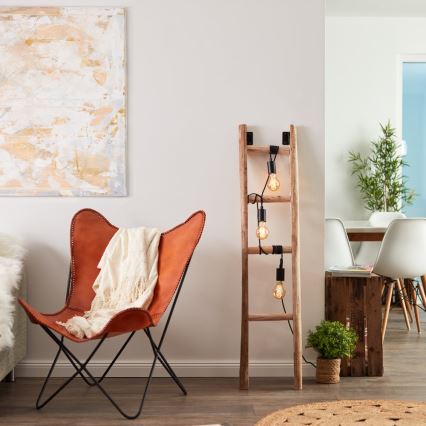 Brilliant - Stehleuchte LADDER 3xE27/42W/230V - FSC -zertifiziert