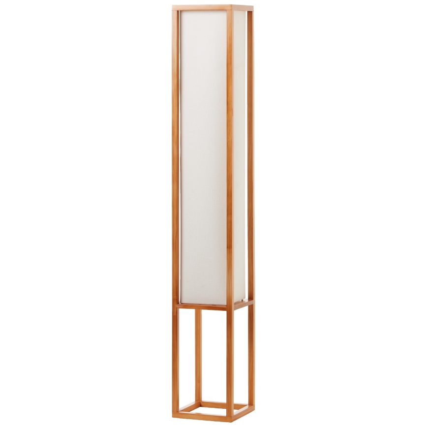 Brilliant - Stehleuchte SEASIDE 2xE27/40W/230V weiß/braun