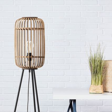 Brilliant - Stehleuchte WOODROW 1xE27/60W/230V Bambus