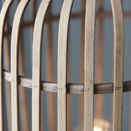 Brilliant - Stehleuchte WOODROW 1xE27/60W/230V Bambus