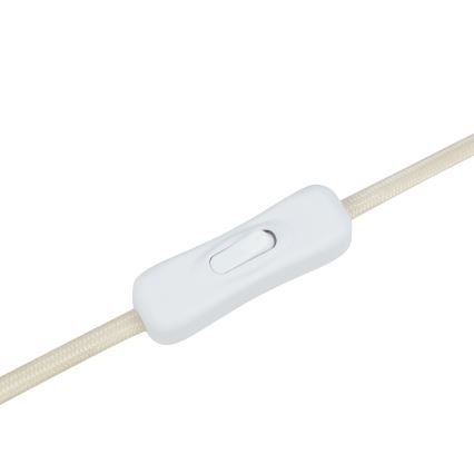 Brilliant - Tischlampe VELIN 1xE27/20W/230V cremefarben