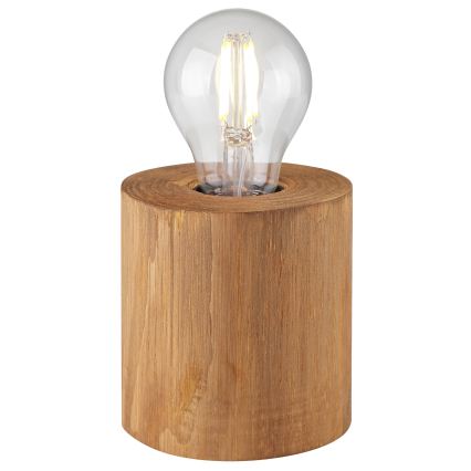 Brilliant - Tischlampe WOODRA 1xE27/20W/230V Kiefer