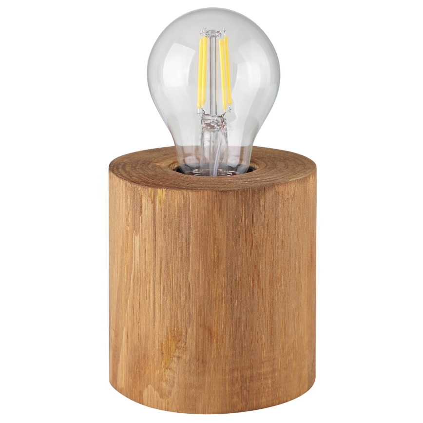 Brilliant - Tischlampe WOODRA 1xE27/20W/230V Kiefer