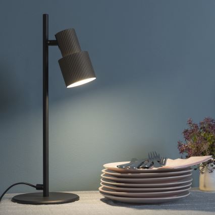 Brilliant - Tischleuchte CADIZ 1xGU10/10W/230V bronzen