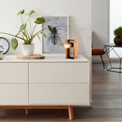 Brilliant - Tischleuchte CALANDRA 1xE27/42W/230V - FSC -zertifiziert