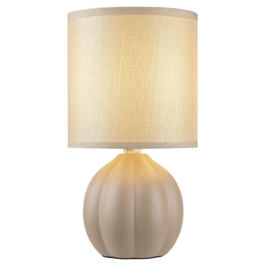Brilliant - Tischleuchte DUNE 1xE14/20W/230V beige