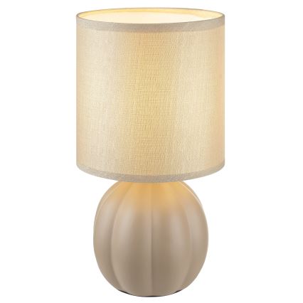 Brilliant - Tischleuchte DUNE 1xE14/20W/230V beige