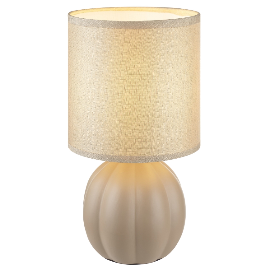 Brilliant - Tischleuchte DUNE 1xE14/20W/230V beige