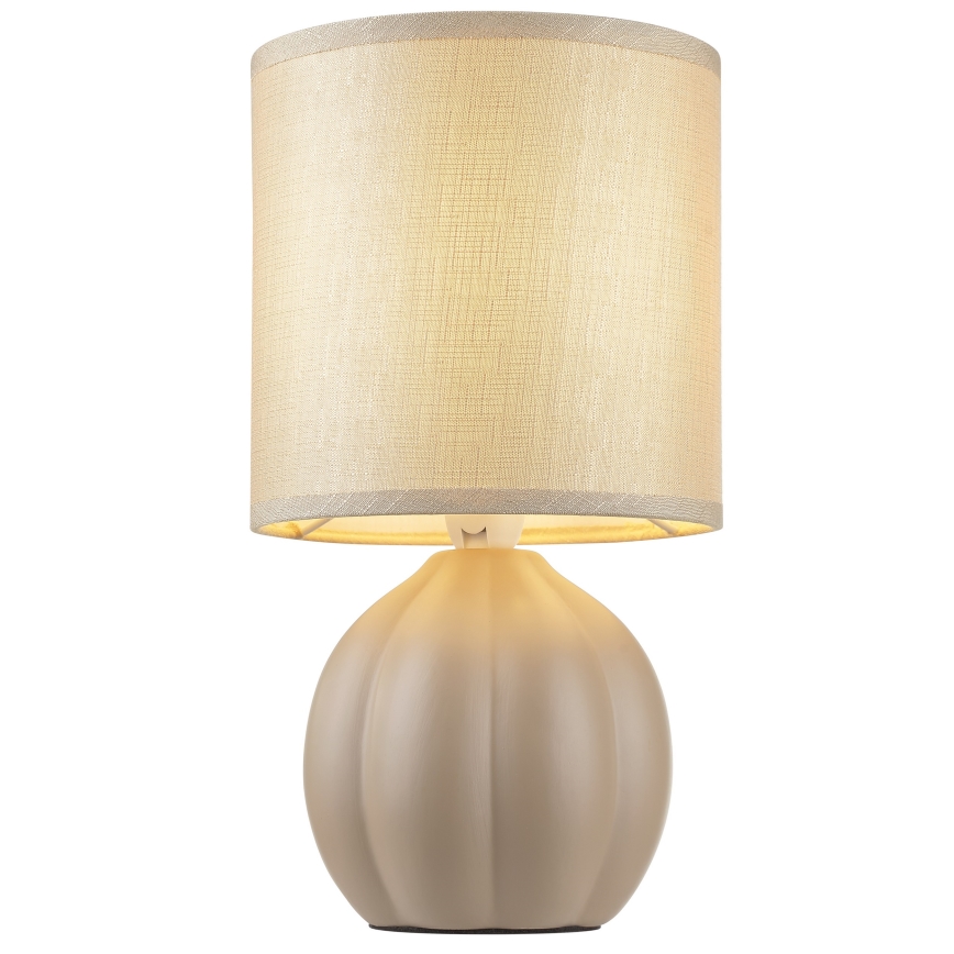 Brilliant - Tischleuchte DUNE 1xE14/20W/230V beige