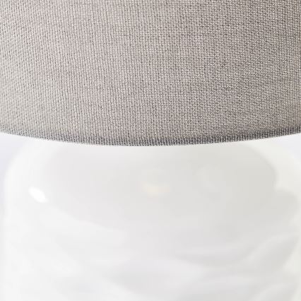 Brilliant - Tischleuchte ILYSA 1xE14/40W/230V weiß/grau