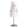 Brilliant - Tischleuchte ISI 1xE14/40W/230V weiß/rosa/glänzendes Chrom