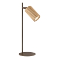Brilliant - Tischleuchte LAKEWOOD 1xGU10/10W/230V braun