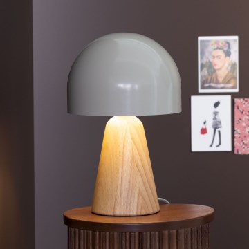 Brilliant - Tischleuchte NALAM 1xE14/40W/230V beige/Esche - FSC-zertifiziert