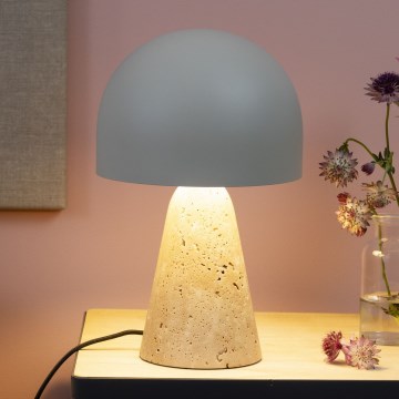 Brilliant - Tischleuchte NALAM 1xE14/40W/230V beige
