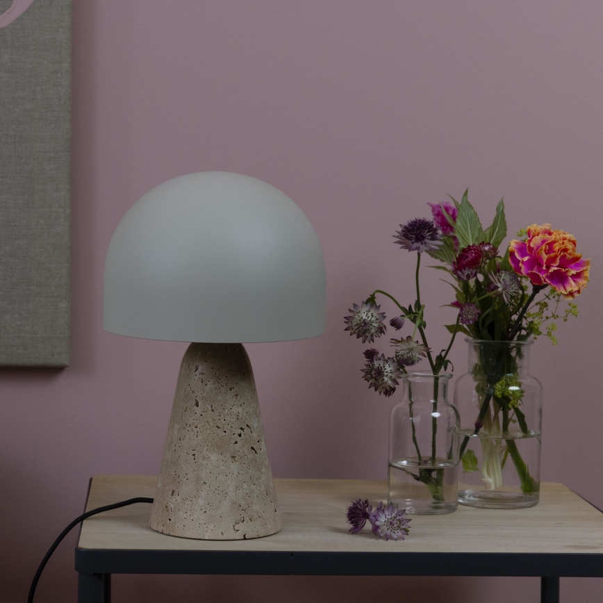 Brilliant - Tischleuchte NALAM 1xE14/40W/230V beige