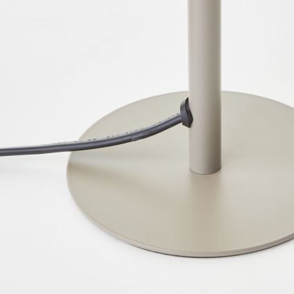 Brilliant - Tischleuchte PETITE 1xE14/28W/230V grau