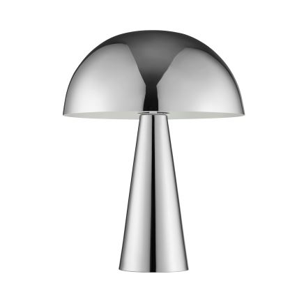 Brilliant - Tischleuchte SIGRUN 1xE14/28W/230V glänzendes Chrom