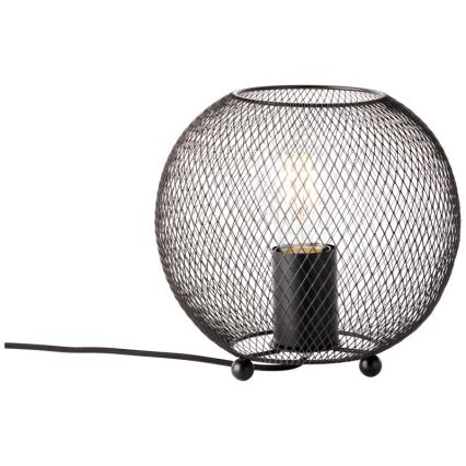 Brilliant - Tischleuchte SOCO 1xE27/60W/230V schwarz