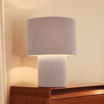 Brilliant - Tischleuchte TONY 1xE27/20W/230V beige