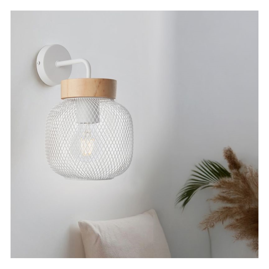 Brilliant - Wandleuchte GIADA 1xE27/40W/230V weiß