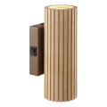 Brilliant - Wandleuchte LAKEWOOD 2xGU10/10W/230V braun