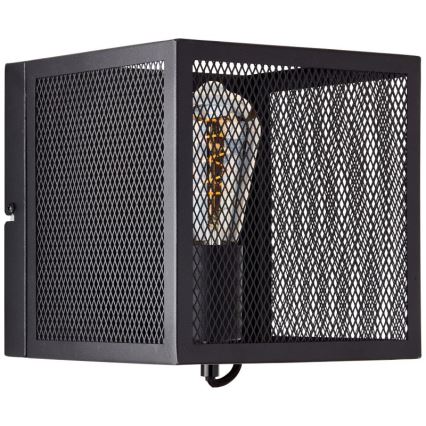 Brilliant - Wandleuchte MAZE 1xE27/40W/230V schwarz