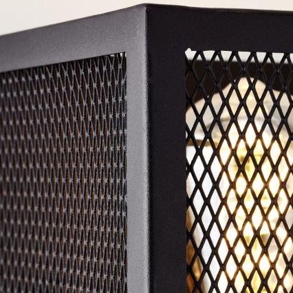 Brilliant - Wandleuchte MAZE 2xE27/40W/230V schwarz