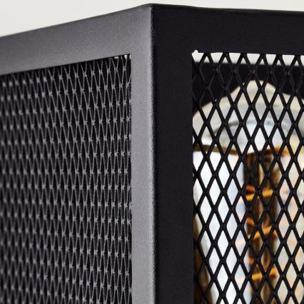 Brilliant - Wandleuchte MAZE 2xE27/40W/230V schwarz