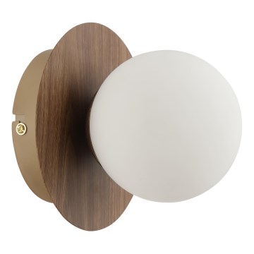 Brilliant - Wandleuchte STUART 1xG9/10W/230V braun